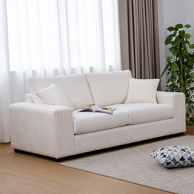 Factory Direct Sale Lounge Sofas Stylish Design Living Room Sofa with Sofa Cover for 3 2 1 Seater Couches