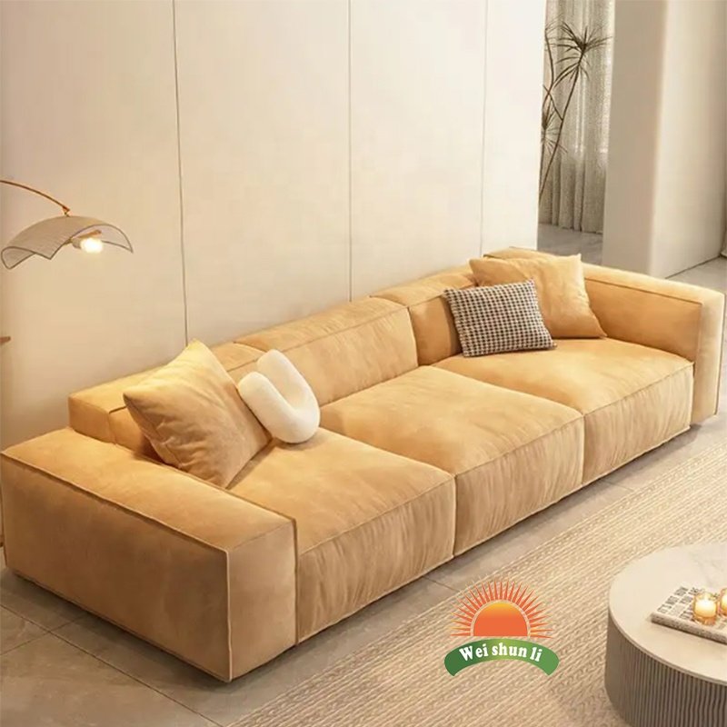Modular Corner Sofa Set Linen Fabric Modular Couches Sectional Living Room Sofas Luxury High Quality Modern Italian Sofa Modular