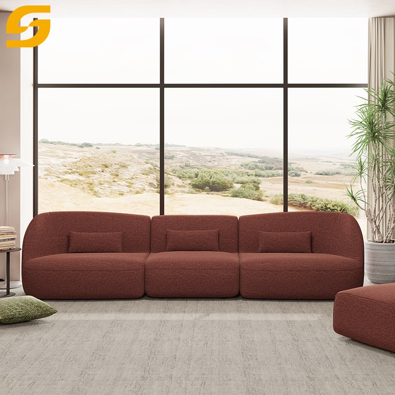 Modular Corner Fabric Sofa Set Furniture Modern Designs L Shape Couch Sectional L Sofa Bed Living Room Sofa With Recliner