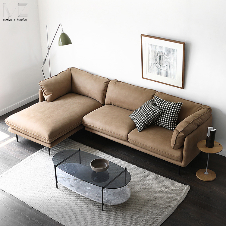 Latest Design Italian Style Lounge Suite Couch Canape 3 Places Couches Luxury Modular Sectional Sofa For Living Room