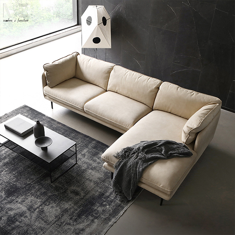 Latest Design Italian Style Lounge Suite Couch Canape 3 Places Couches Luxury Modular Sectional Sofa For Living Room