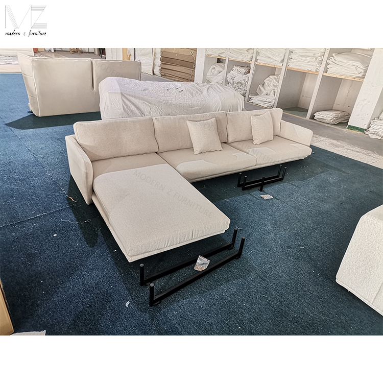 Latest Design Italian Style Lounge Suite Couch Canape 3 Places Couches Luxury Modular Sectional Sofa For Living Room