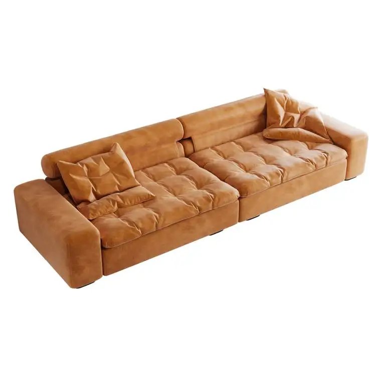 Italian Style Apartment Furniture Living Room Sofas 3 Seat Sofa Bed Lounge Couch Comfortable Fabric Sofa