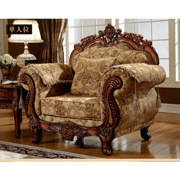 Wholesale antique wooden living room sofas with good quality WAS09