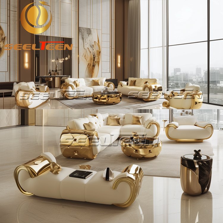 New Series Design Italian Modern Living Room Sofa Set Furniture Luxury