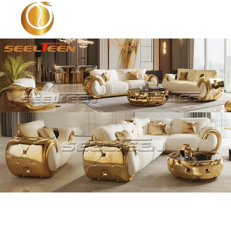 New Series Design Italian Modern Living Room Sofa Set Furniture Luxury