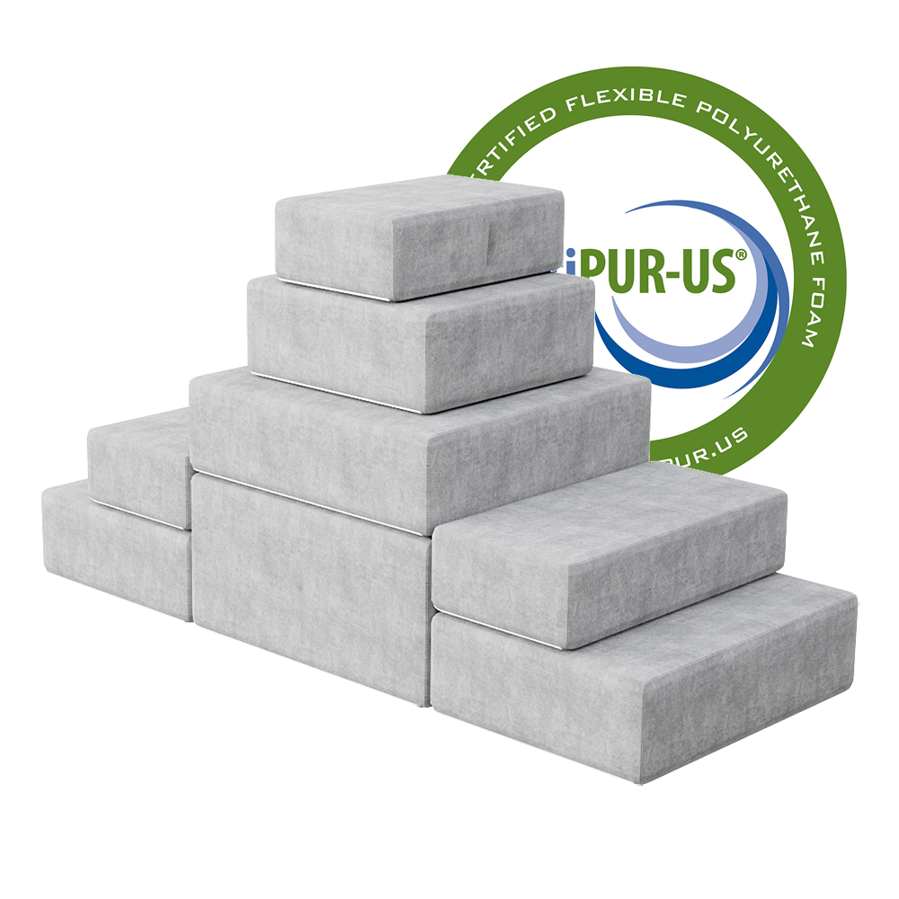 NEW 12pcs furniture Modular Couch Set Modern Sectional Living Room Sofas Set Soft Equipment Kids Play Couch