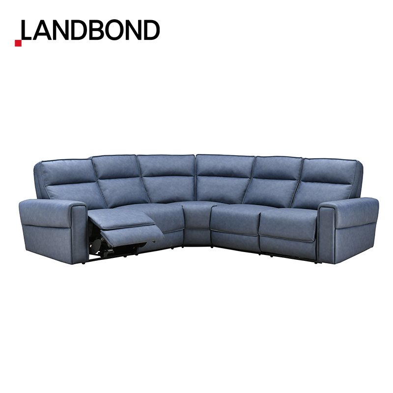 Home L Shape Corner Sofa 6 Seater Usb Charger Fabric Sectional Sofa Set Electric Recliner Couches Luxury Living Room Sofa