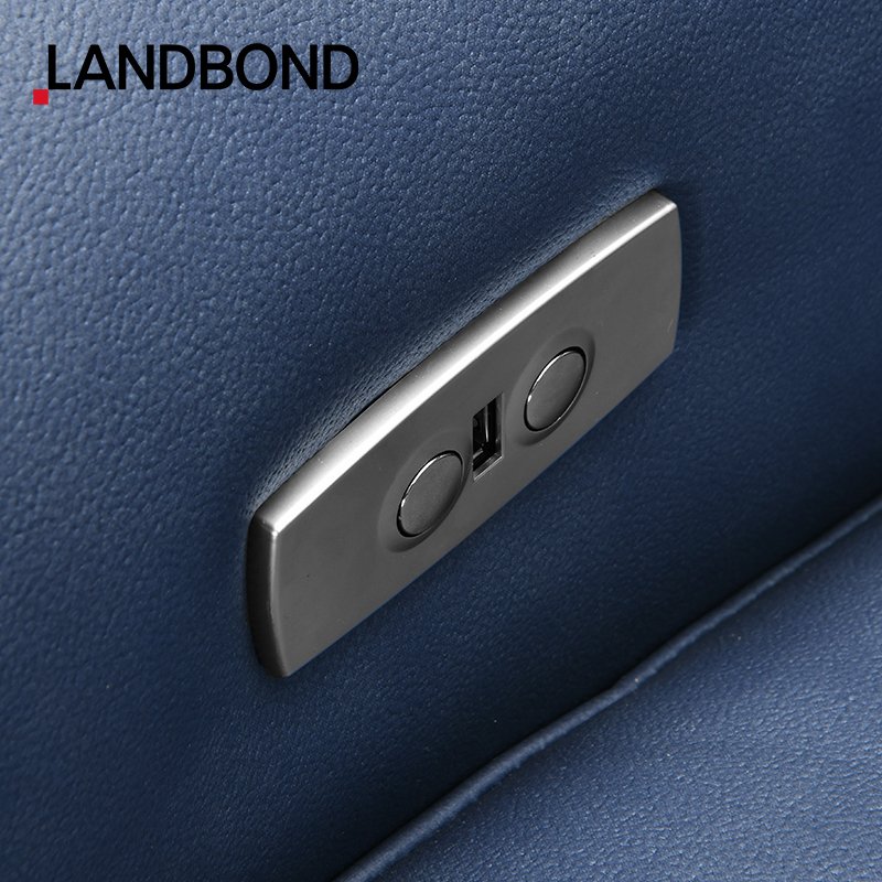 Home L Shape Corner Sofa 6 Seater Usb Charger Fabric Sectional Sofa Set Electric Recliner Couches Luxury Living Room Sofa