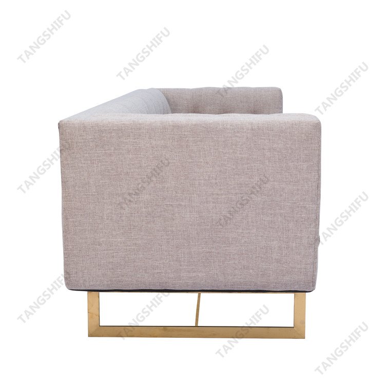 Wholesale contemporary linen fabric couch living room sofa furniture
