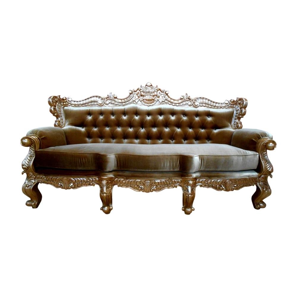 Luxury Living Room Carved Sofa Furniture - Italian Furniture Carved Classic Sofa