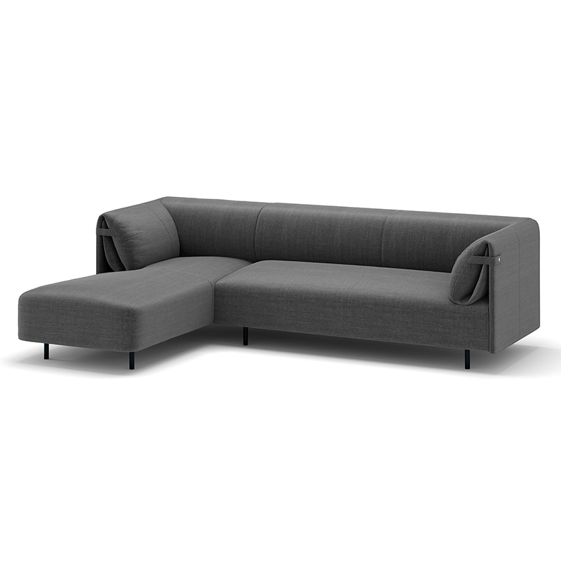 Most Popular Large Home Italian Modern Design Furniture Modular Leather Sofa Set L Shape Luxury Sectional Couch Living Room Sofa
