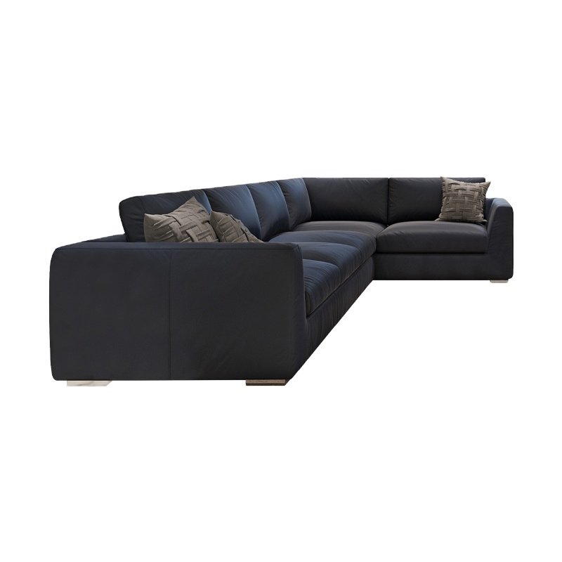 Nordic Luxury L Shape Couch Living Room Sofa Furniture High Quality Modern Corner Sofa Modular Sectional Sofa