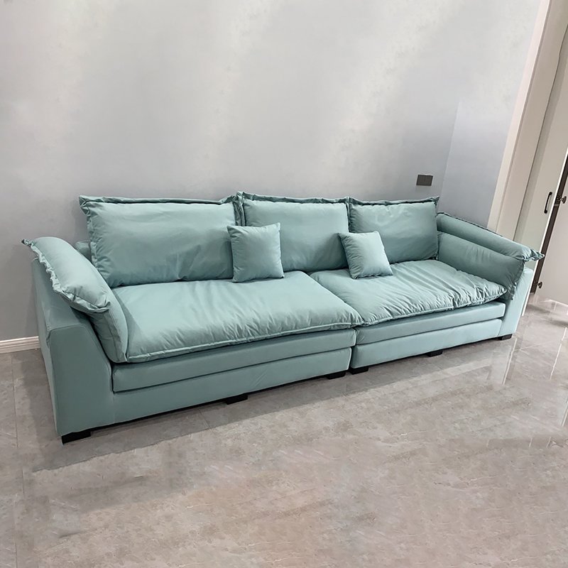 Factory Direct Sales Of Household Sofas Modern Italian Cat Scratch Fabric Minimalist Nordic Style Living Room Sofas