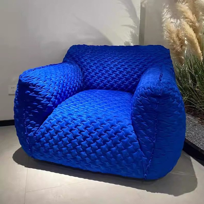 Modern relax bedroom couches chairs design luxury sofas set indoor accent comfy furniture for living room leisure single sofa