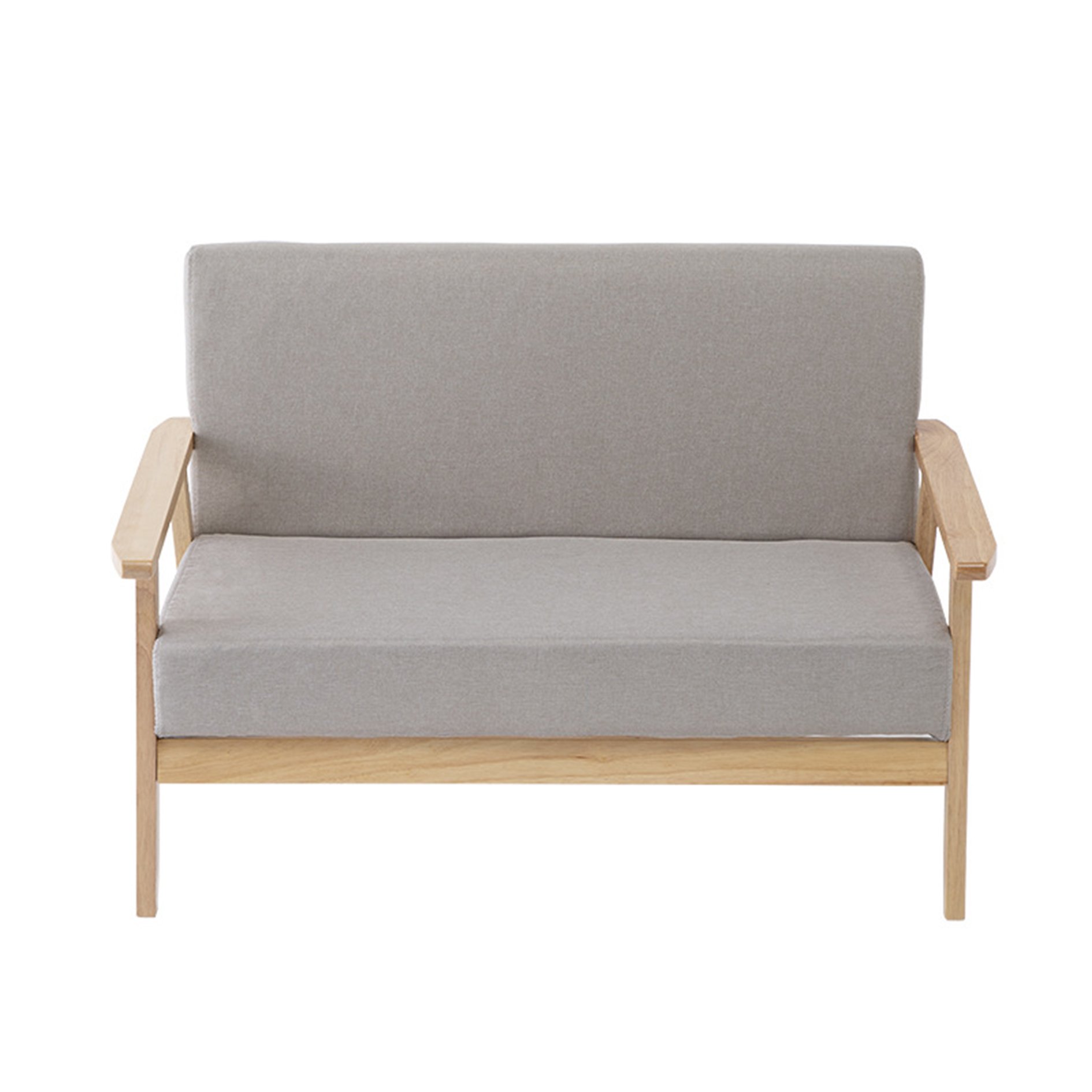 JIA MU JIA solid wood sofa living room sofa pine wood can customize
