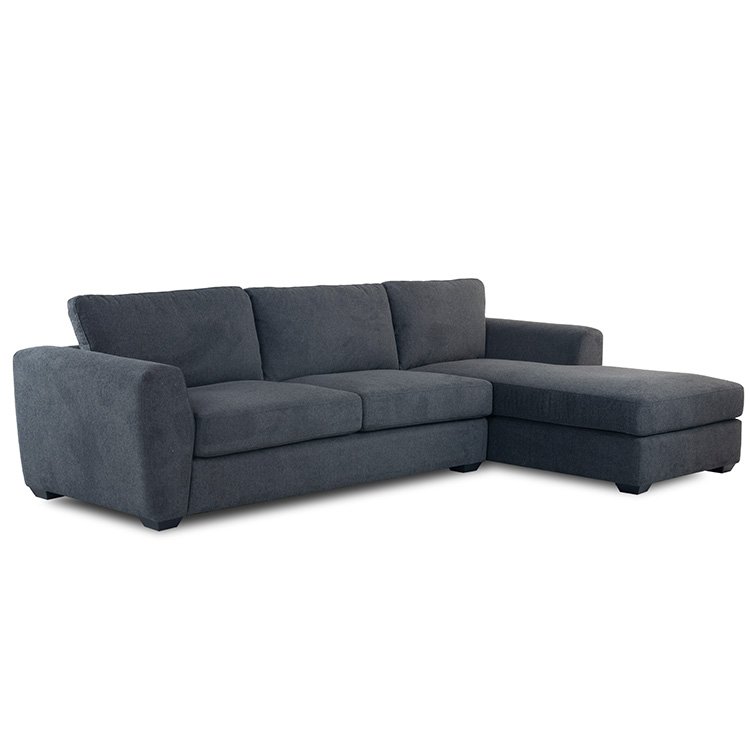 Popular Design Nordique L-Shaped Living Room Sofa with Wood Frame