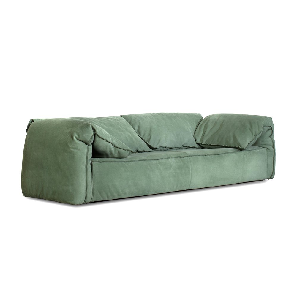 Contemporary Living Room sofa Furniture Couch Brown grey Leather sofa customizable furniture Modern Casablanca sofa