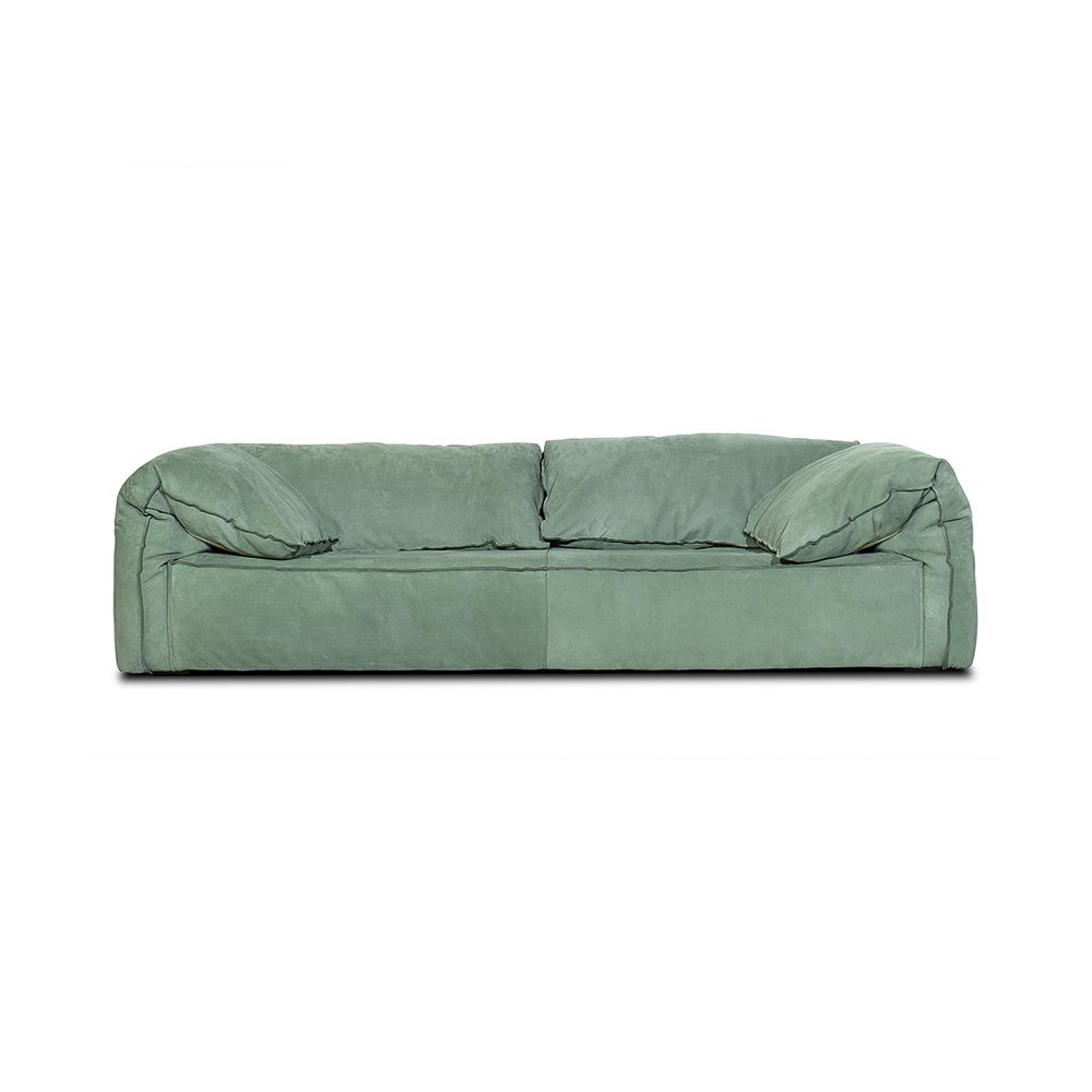Contemporary Living Room sofa Furniture Couch Brown grey Leather sofa customizable furniture Modern Casablanca sofa