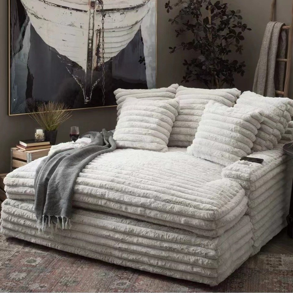 Cheap Wholesale Wabi Sabi Nordic Modular Sectional Couch Sofa Sets Living Room Furniture for Villa Hotel Apartment