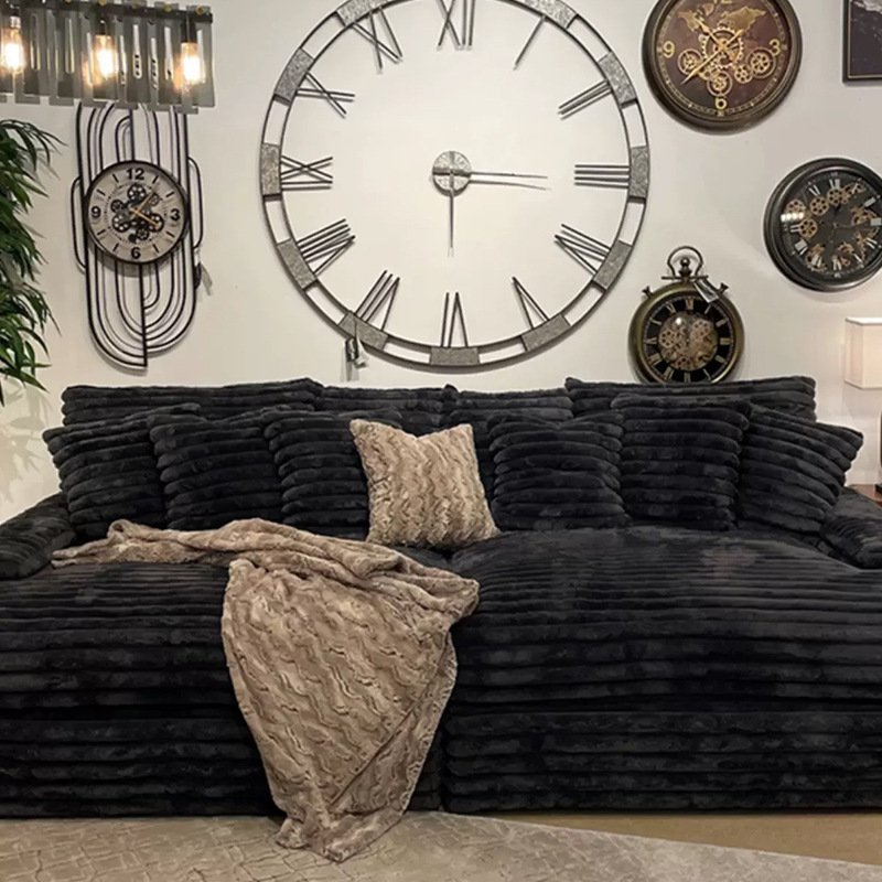 Cheap Wholesale Wabi Sabi Nordic Modular Sectional Couch Sofa Sets Living Room Furniture for Villa Hotel Apartment