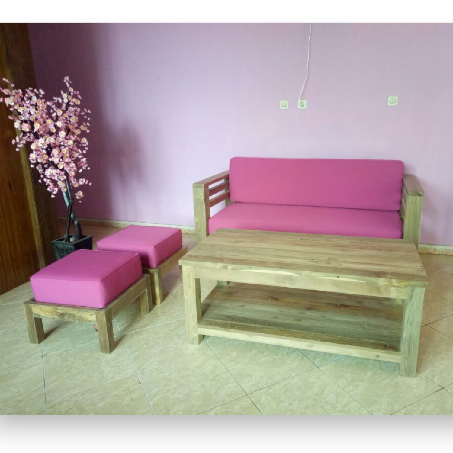 Small Sofas Set Furniture Living Room with Reclaimed Teak Furniture Modern Wooden Couch Sofa Set Furniture Living Set Luxury