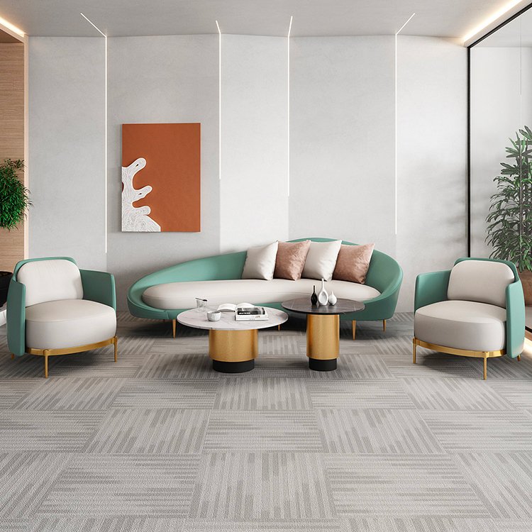Modern couch set living room sofa bed furniture furniture Curved sofa living room set upholstered in Boucle fabric