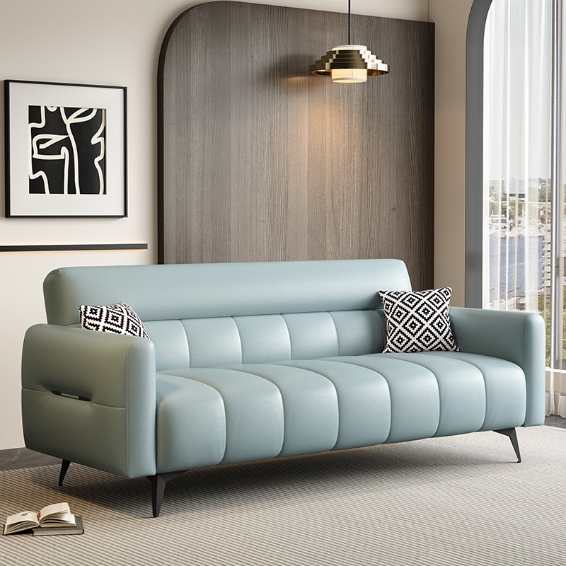 Wholesale customized color sofa set furniture modern leather couch living room sofas