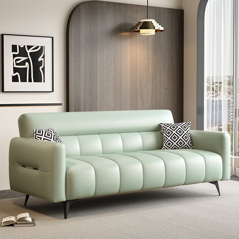 Wholesale customized color sofa set furniture modern leather couch living room sofas