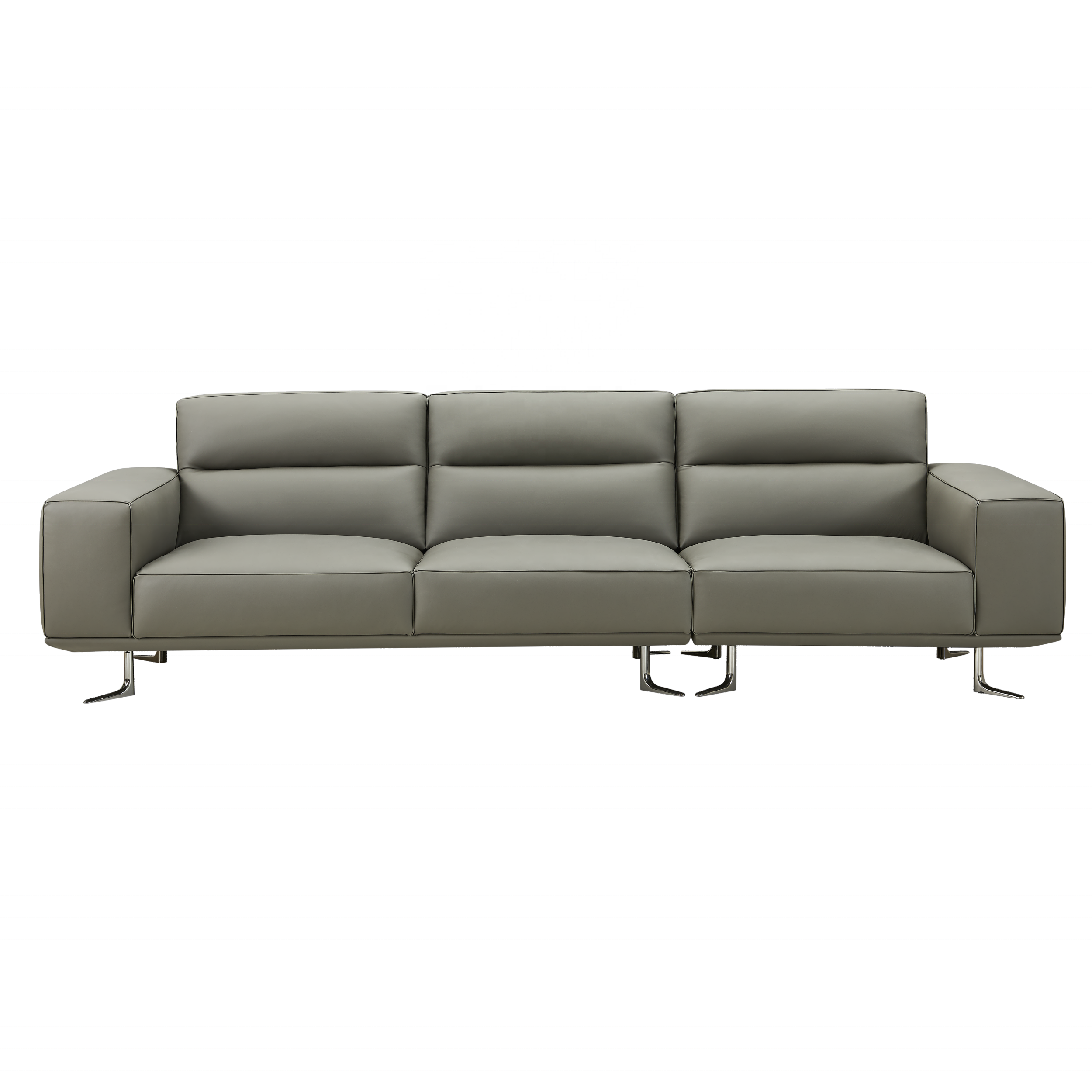 Minimalist Style Italian Design Leather Sofa Practical High-End Elegant Atmosphere Living Room Sofa