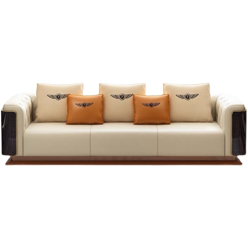 hotel furniture living room luxury leather modular sectional sofas set couch living room sofas