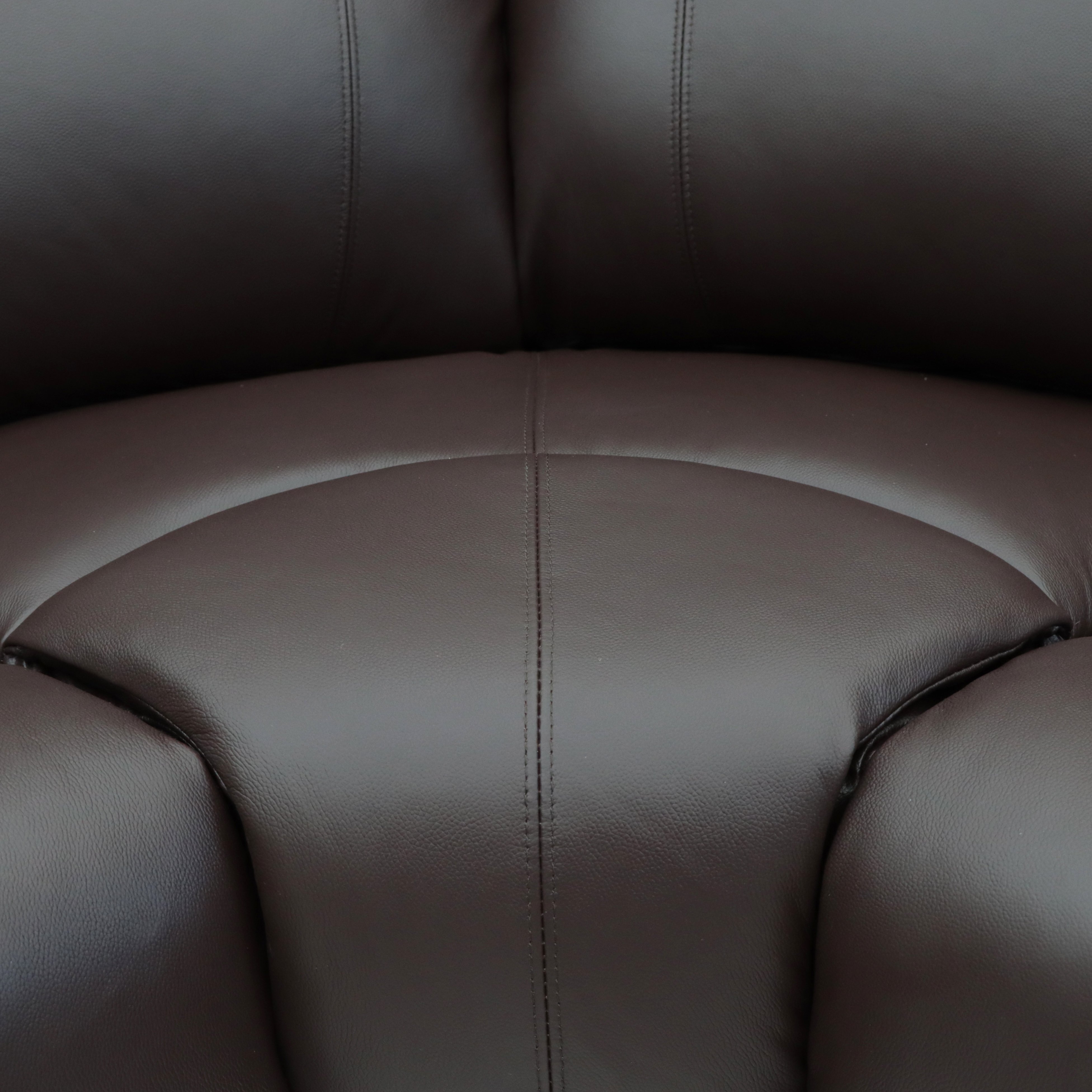Geeksofa Modern Design 6 Seater Air Breathable Leather Corner Power Recliner Sofa Set Sectional Sofa