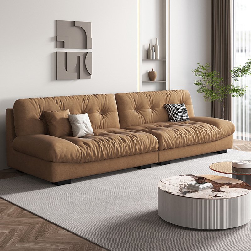 hotel Wholesale Factory Modern Design Sofa Luxury Cream White Soft Fabric Furniture Living Room Sofa