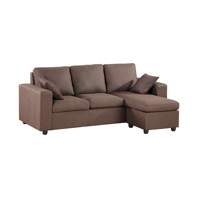 Cheap High Quality Comfortable Sleeper Couch Living Room Furniture Sofa Sets Fabric Corner L Shape live room sofa