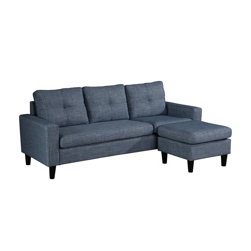 Cheap High Quality Comfortable Sleeper Couch Living Room Furniture Sofa Sets Fabric Corner L Shape live room sofa