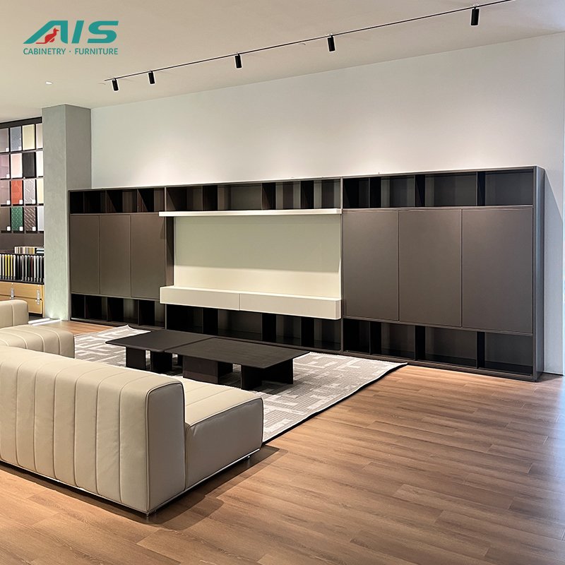 Ais 2022 Italian Modern Home Furniture Latest Designs Minimalist Couch Models Gray Sectional Leather Living Room Sofa Set