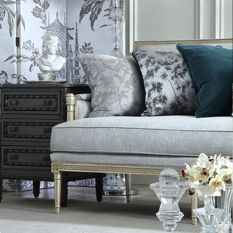 Furniture factory living room sofa set designs and new classic furniture italian sofa set