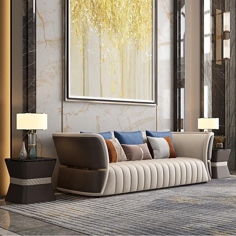 Elegant Shape luxury living room modern sofa high back sofa sets living room furniture soft couch living room sofas