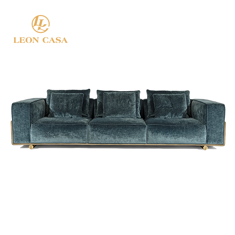 Latest Master Design Luxury High Quality Fabric Sofa Set Living Room Furniture L Shaped Sectional Sofas