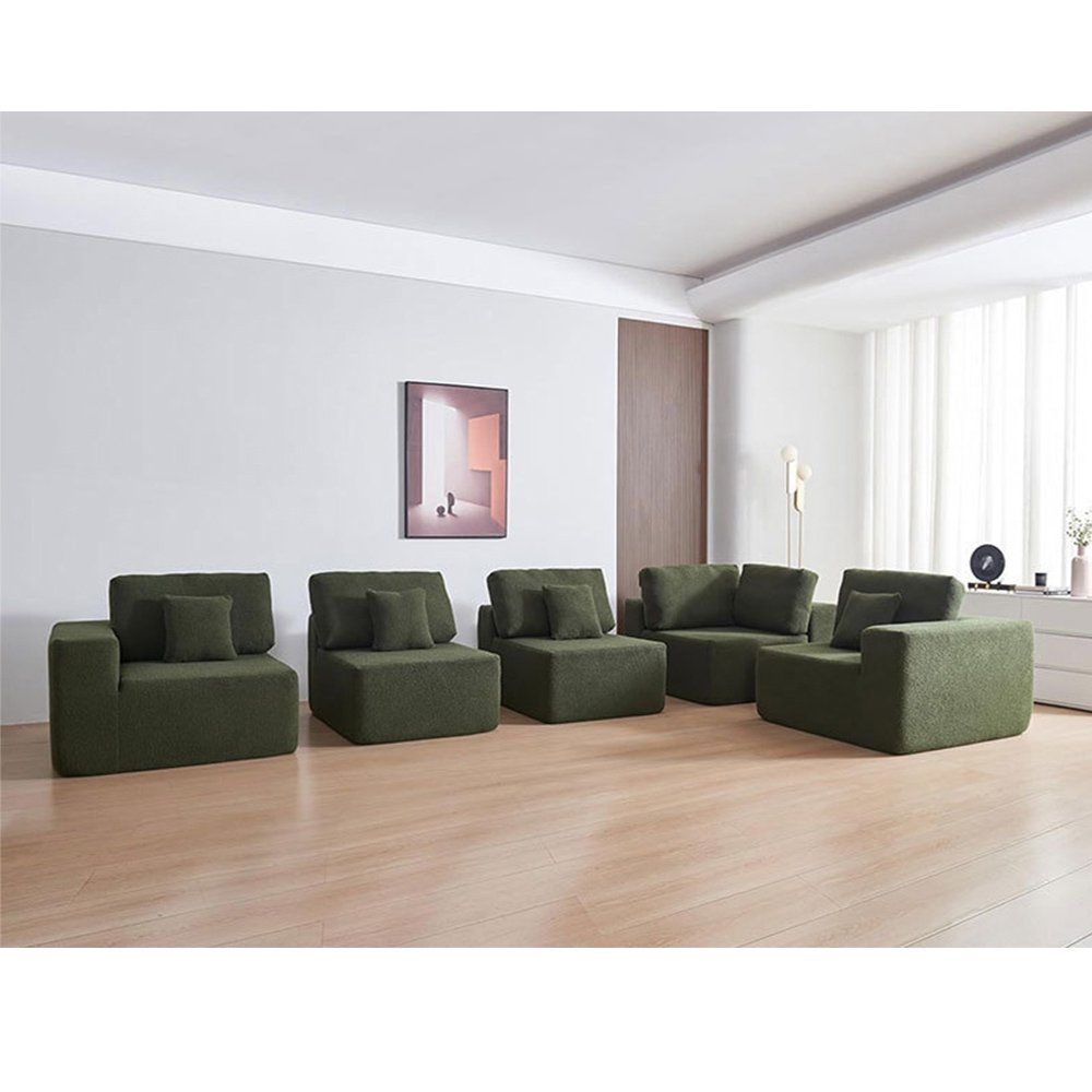 Hot sale compressed sofa Arbitrary combination modularity sofa for modern living room 2 sets black custom compressed furniture