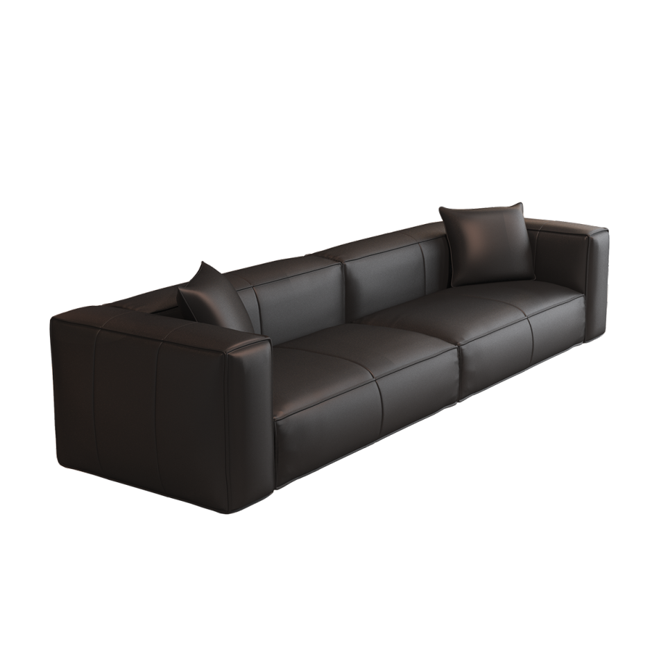 Goodnight Modern Home Luxury Leather Soft Living Room Sofa