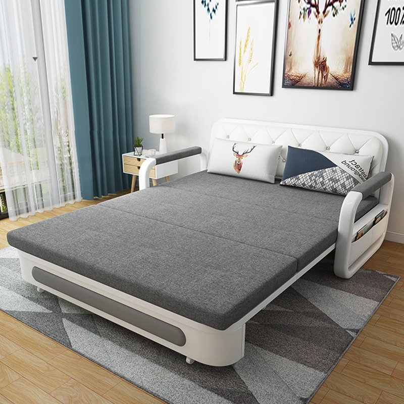 Home Modern Metal Sofa Bed Simple And Cheap Folding Sofa Bed Furniture Living Room Sofas