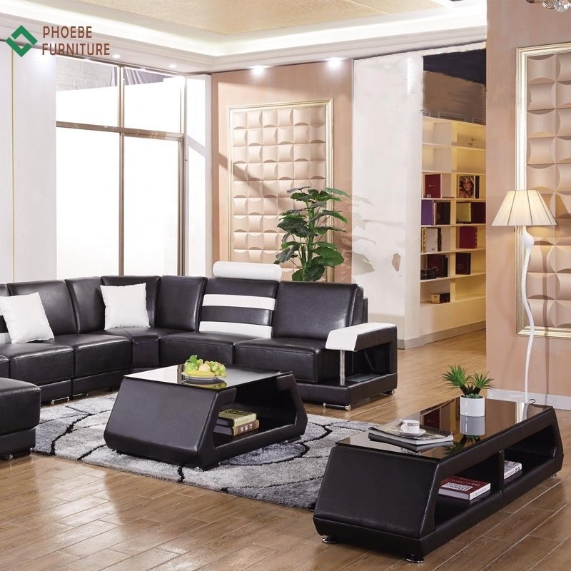 Storage classic gray U shaped fabric lounge couch furniture living room sectional nice alibaba sofa sets
