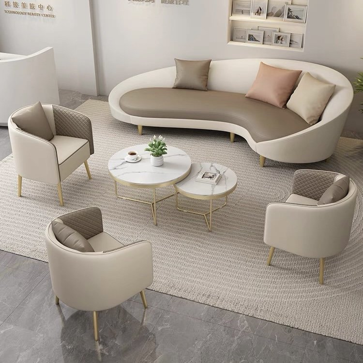 More Design Best Selling Furniture Set Green 3 Seat Pu leather Fabric Couch Velvet Sectional Living Room Sofa