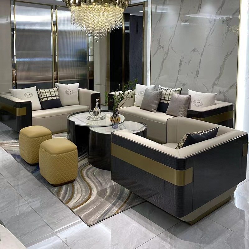 High Quality Designer Luxury Furniture Home Premium Sofa Set Furniture Living Room Sofa