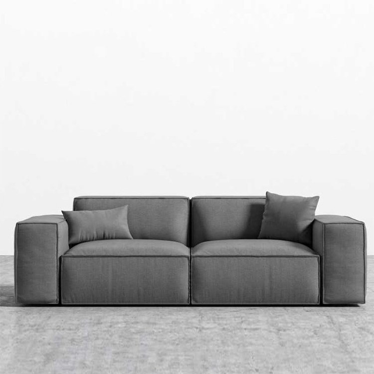 Modern Tufted Velvet Fabric Living Room Sofa Set