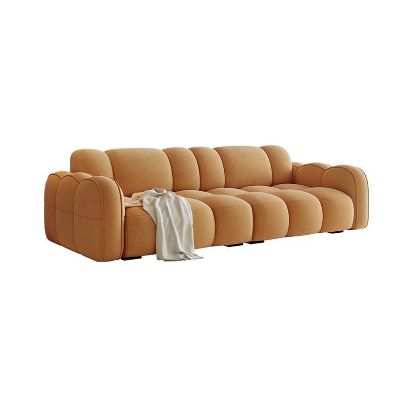 Nordic Couches Luxury Living Room Sofa Modern Living Room Furniture Velvet Sofa Design Soft Bubble Fabric Couch for Home