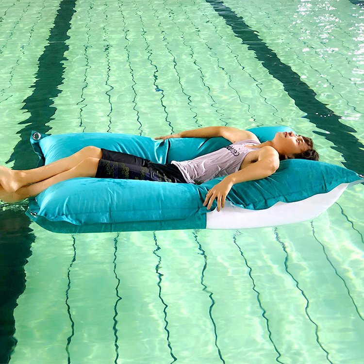 Luckysac modern floor cushion, indoor outdoor using beanbag sofa, floating pool cushions for adult