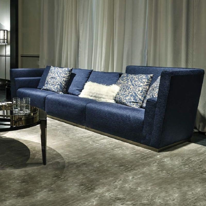 Customizable seating Italian luxury living room furniture couch modern fabric modular sofa sectional living room furniture sofa