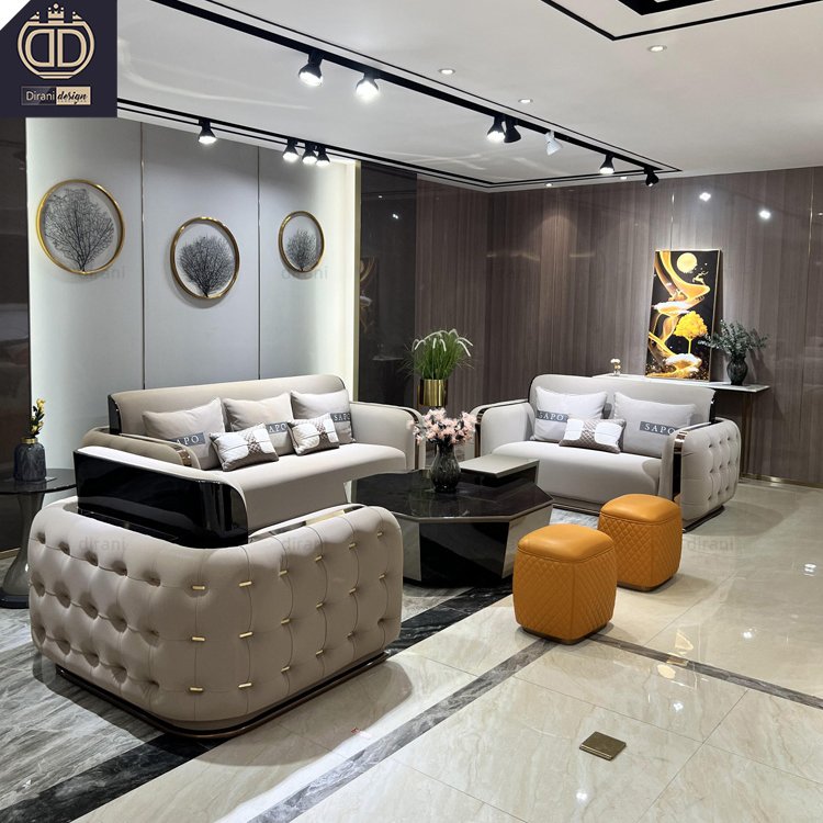 manufacturer exquisite high quality designer luxury furniture elite home premium sofa set furniture living room sofa